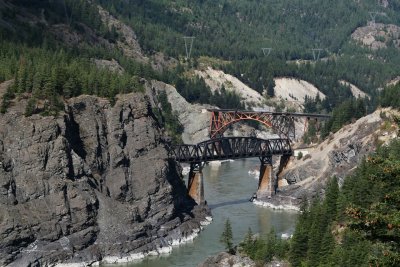 viaducts in Fraser River Valley