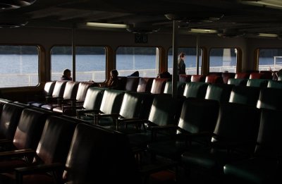 on ferry boat
