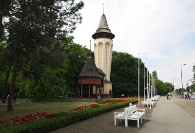 main entrance,spa in Palic