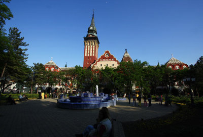 townhall in Subotica