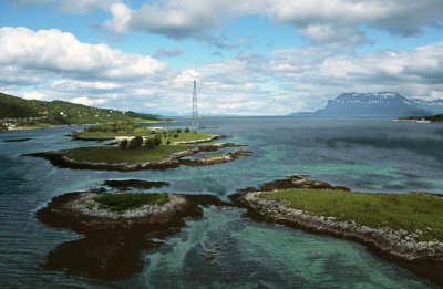 on Tjeldsund-bridge