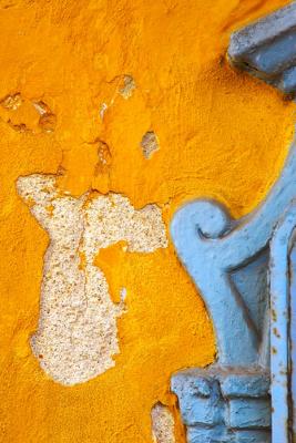 Detail in blue and yellow #1