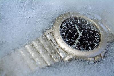 Frozen time...