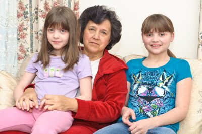 Katie, Grandma and Jillian