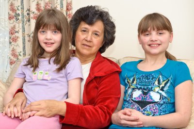 Katie, Grandma and Jillia