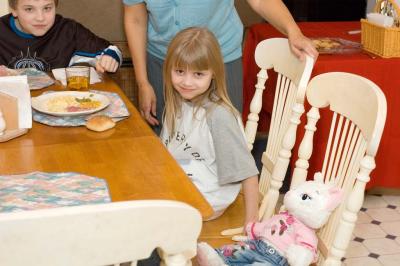 Zachary, Jillian and Mr. Snuffy