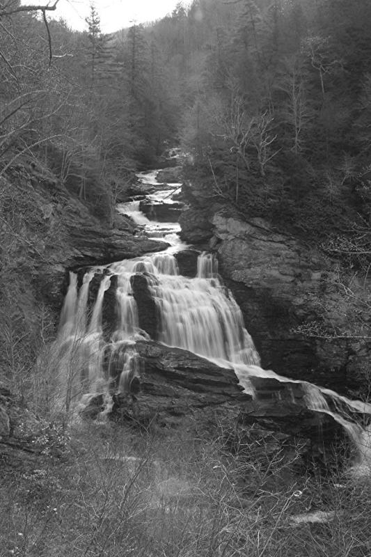 The Nantahala National Forest near Highlands, NC