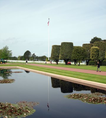 American Cemetery - Normandy Invasion Memorial at Omaha Beach