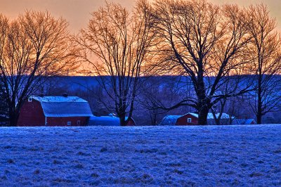 Knox State Park On Frosty Morn