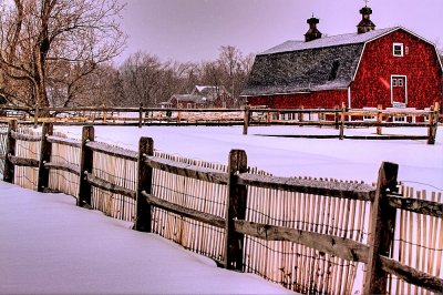 Knox Farm Barn and Fence