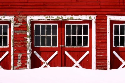 Door On Team Barn