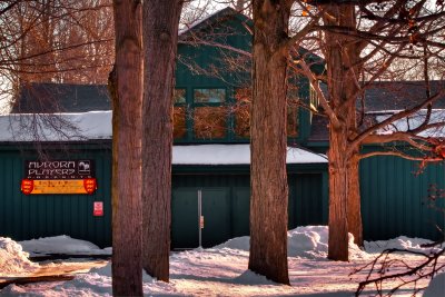 Hamlin Park Pavilion Winter