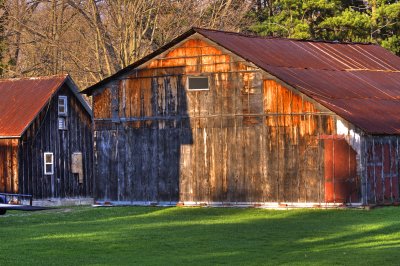 The Out Barn On Kalla's Farm On Ostraner Road