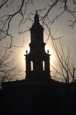 Hayes Hall At Sunrise