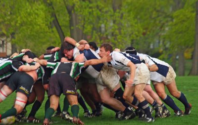Rugby in Delaware park