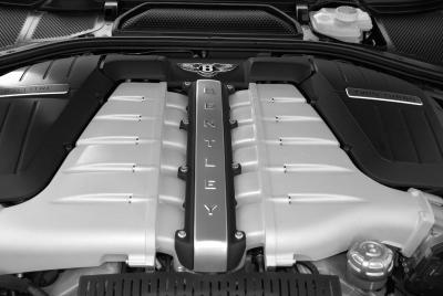 V 12, Twin Turbo, 6 Litre....That's power