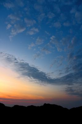 The color of sky