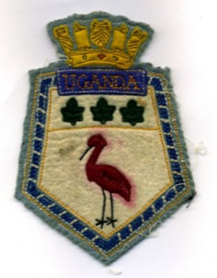 HMCS Uganda crest