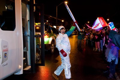 2009 Olympic Flame in Westboro