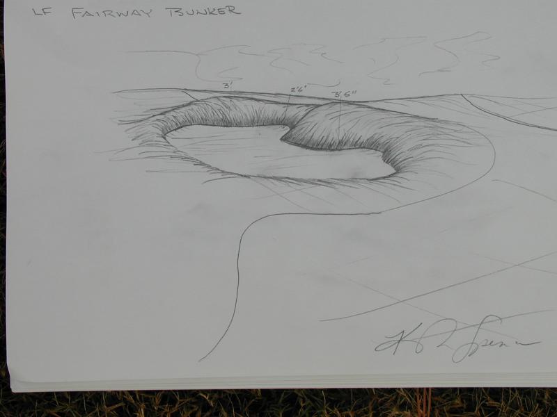#15 Left Fairway Bunker Sketch