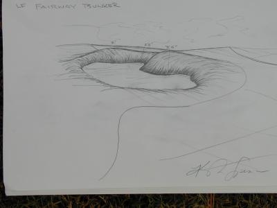 #15 Left Fairway Bunker Sketch