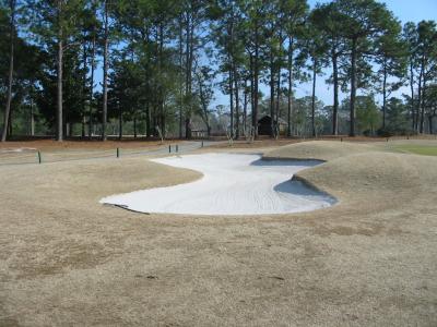 Left Greenside Bunker (Before)