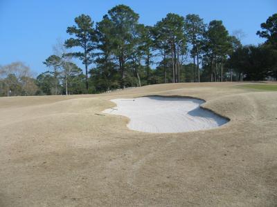 Left Greenside Bunker (Before)
