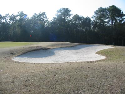 Right Greenside Bunker (Before)