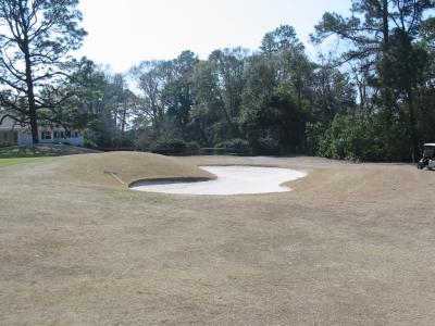 Right Greenside Bunker (Before)