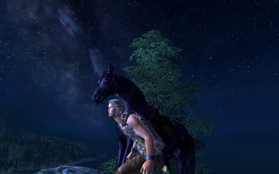 A boy and his horse