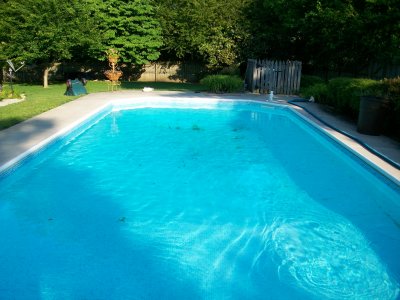 INGRAMS POOL - BEFORE AND AFTER