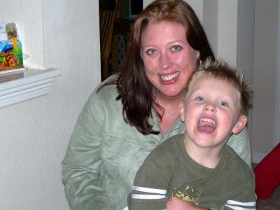 Ryan and Mommy - March 2006