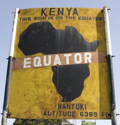Equator Sign