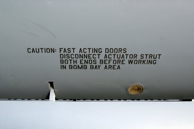 B-52 Stratofortress bomb doors