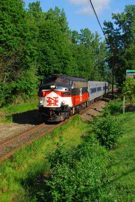 Train 1838 at Danbury, Ct.
