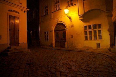 Creepy Cobblestone Street - Bratislava