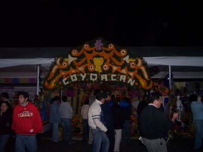 Coyoacan's display in Zocalo