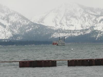 Paddleboat still sailing