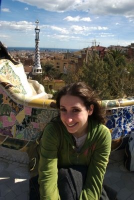 Francine at Parc Guell