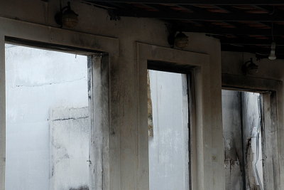 ...leaving only bare walls.