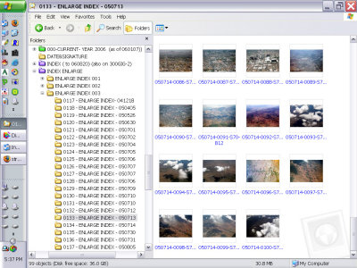 AN ARCHIVE AND ARCHIVE INDEX FOR FINISHED SHOTS
