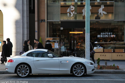 BMW new Z4 in Ginza
