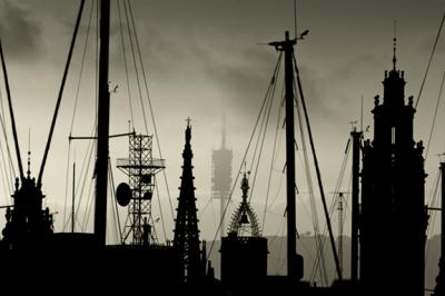 Barcelona Collapsed Skyline 1