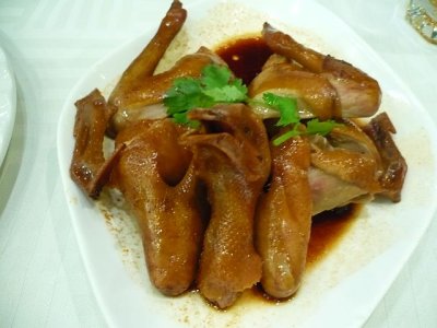 Pigeon in soya sauce
