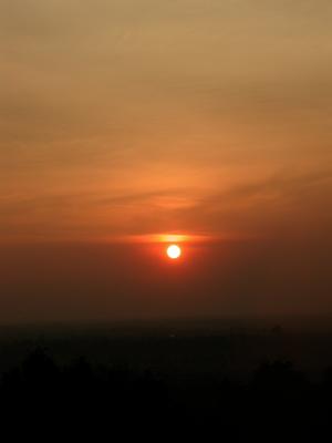 Sunset at Bakheng Hill