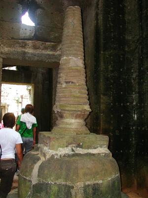 Stupa in the sanctuary