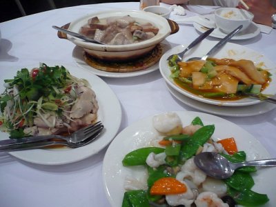 we ordered the cheap food in Kam Tong