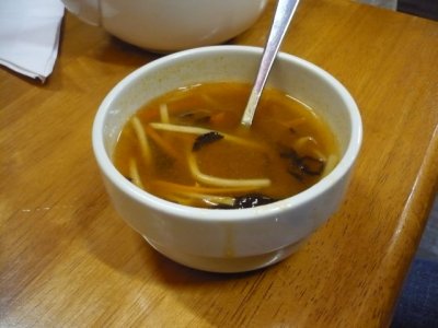 the sour & Chilli soup