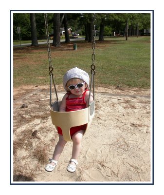 This is it! I love being on the swing.
