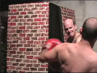 father versus son fights boxing fighting